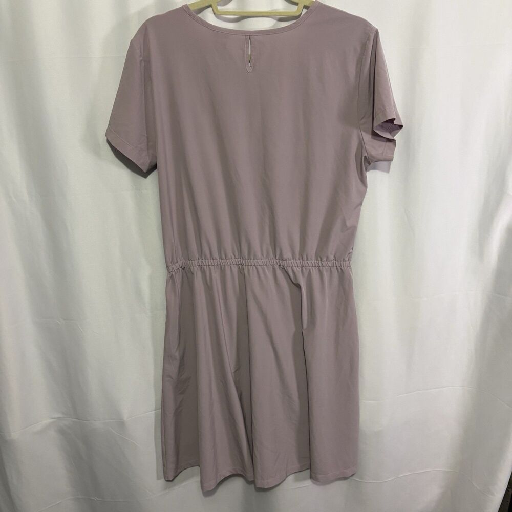 Duluth Trading Co. Flexcellence Purple Dress Size Medium Wicking Athleisure - Picture 8 of 8